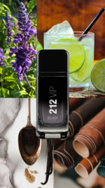 ⁦Perfume Carolina Herrera 212 VIP BLACK⁩ - الصورة ⁦2⁩