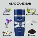 ⁦Lattafa Asad Zanzibar for Men Eau de Parfum Spray⁩ - الصورة ⁦4⁩