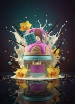 ⁦Vanilla Freak Give Me Gourmand Lattafa – Parfum Vanillé Gourmand⁩ - الصورة ⁦3⁩